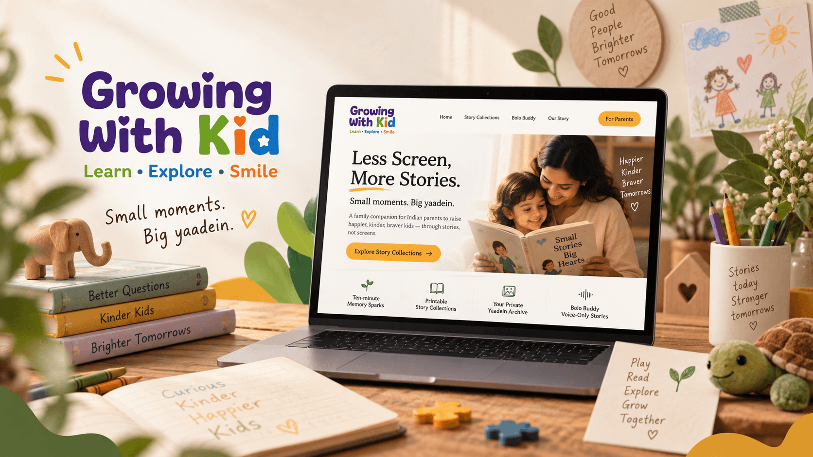 Growing With Kid — A parenting community built around one clear job